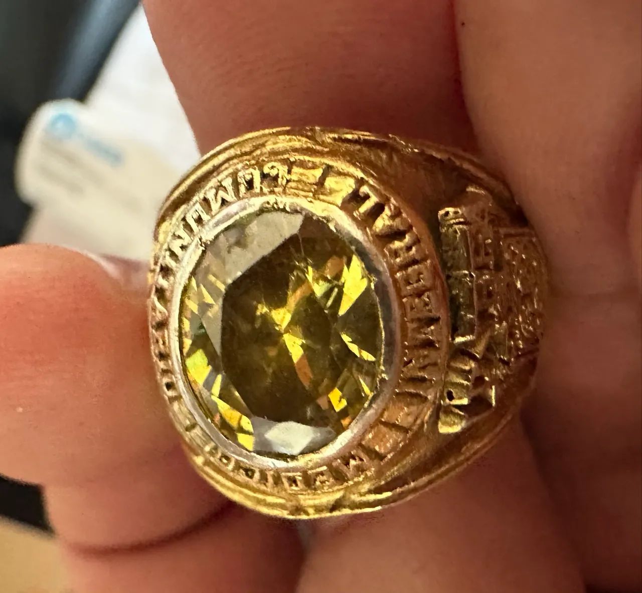 Anel de prata banho en oura  - Foto 2