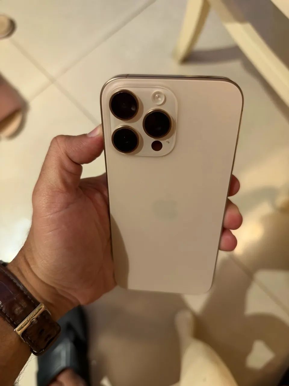 iPhone 16 pro max 256GB na cor Desert - Foto 3