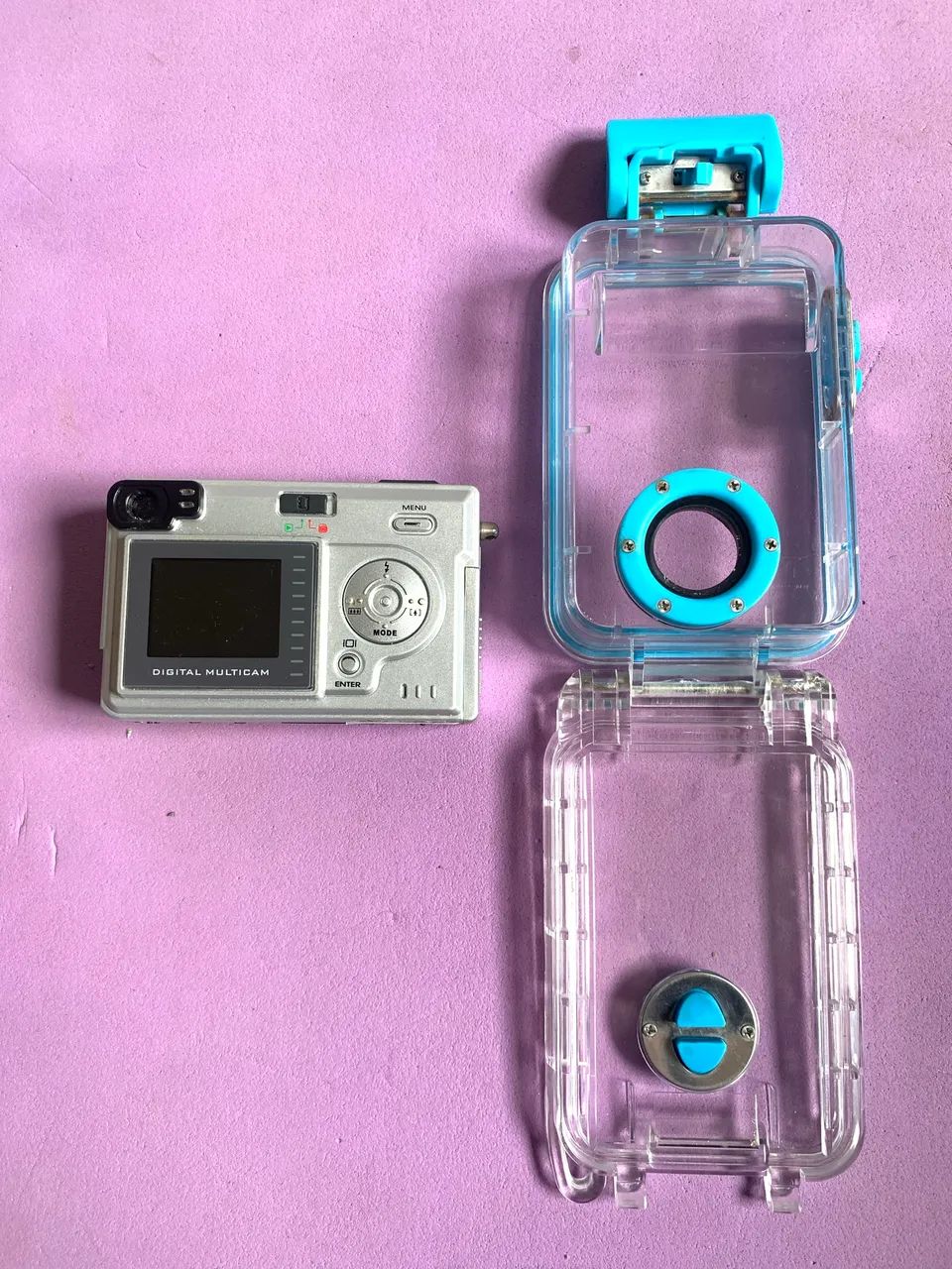 Câmera Digicam com proteção para piscina  - Foto 4