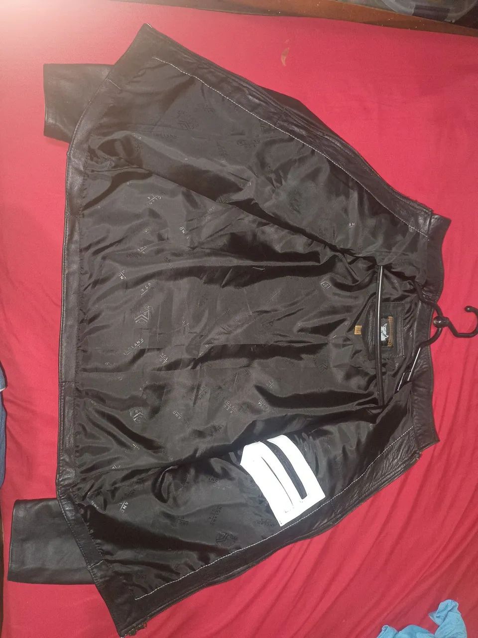 Jaqueta masculina couro HONDA  - Foto 2