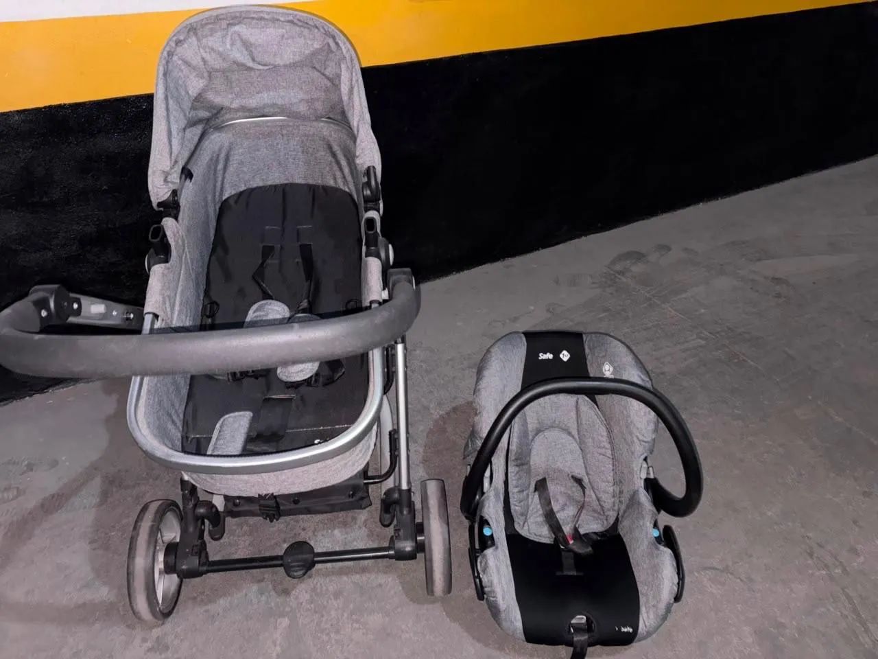 Carrinho de Bebê + moisés e bebe conforto - Foto 3