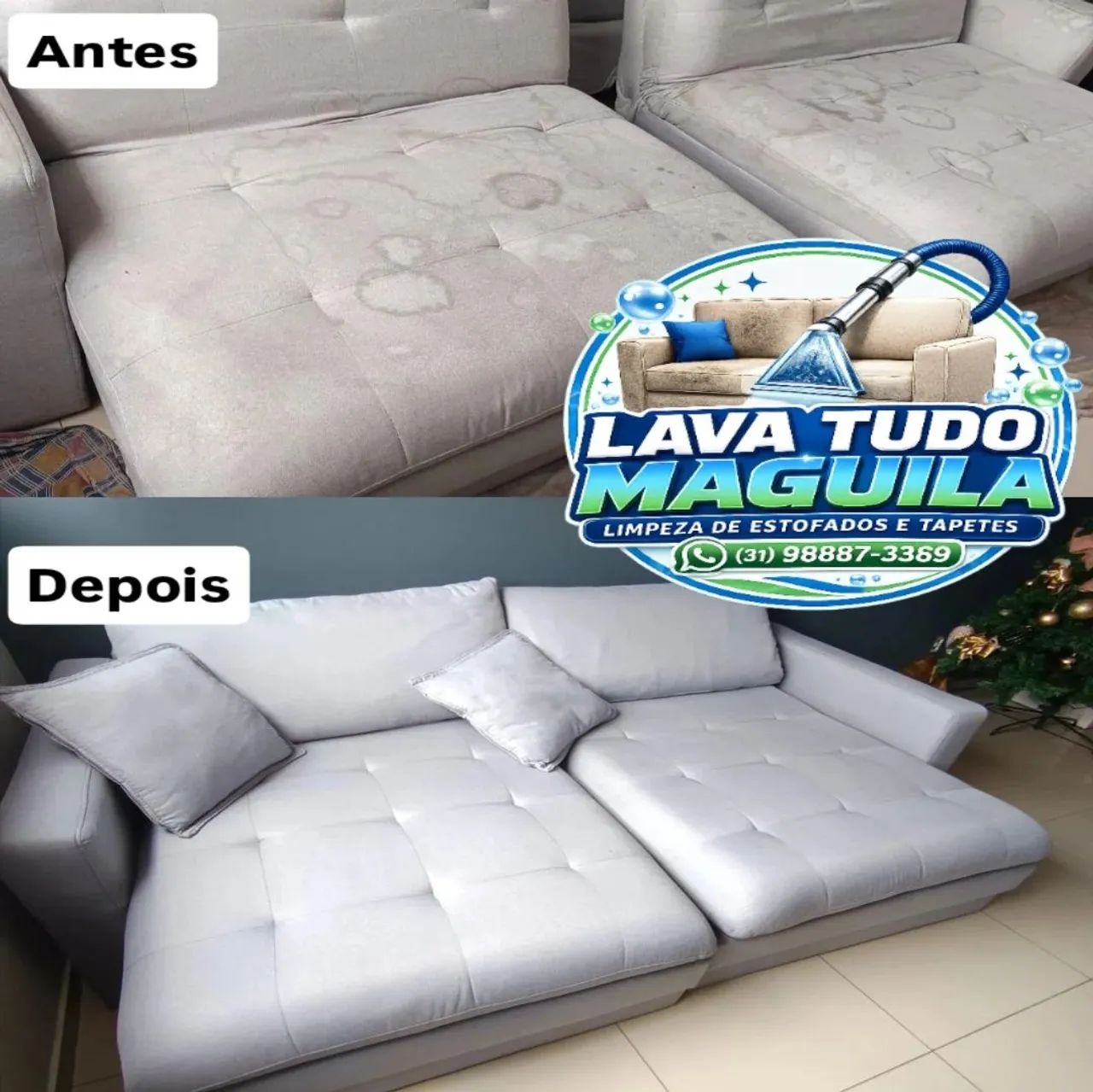 Limpeza de Estofados e Tapetes - Foto 2
