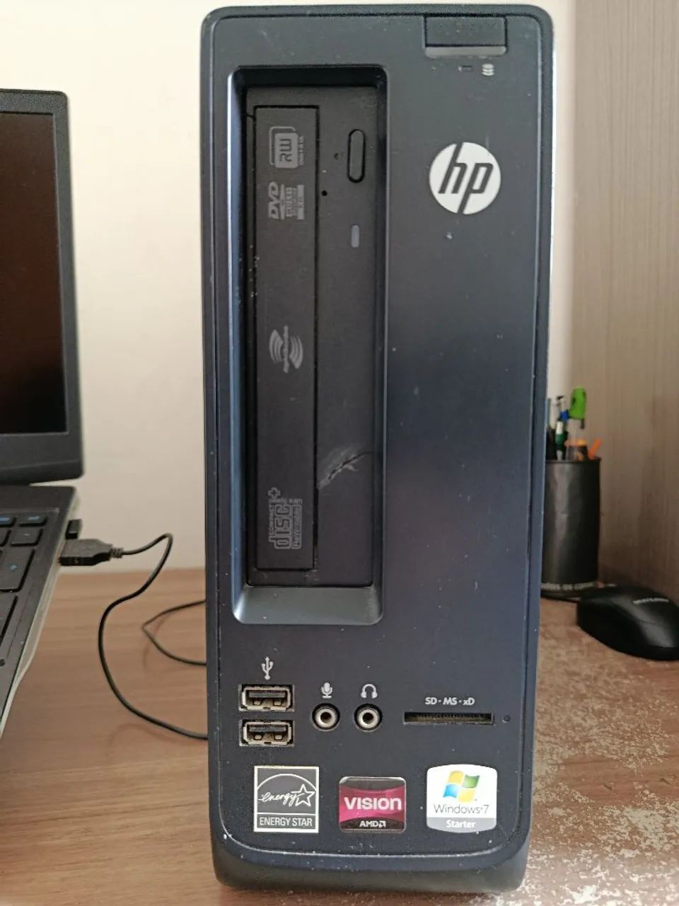 CPU desktop HP slim - HPG1000BR PC (bipando sem imagem)