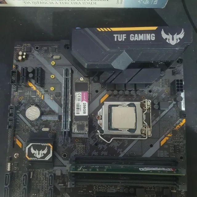PLACA MAE ASUS TUF GAMING B360M COM DEFEITO - Foto 3