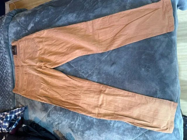 Calça Jeans Bege Tamanho 42 - Foto 2