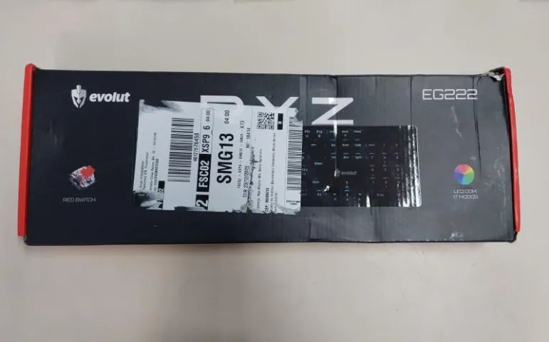 Teclado mecânico Evolut RYZ EG222 - Foto 2
