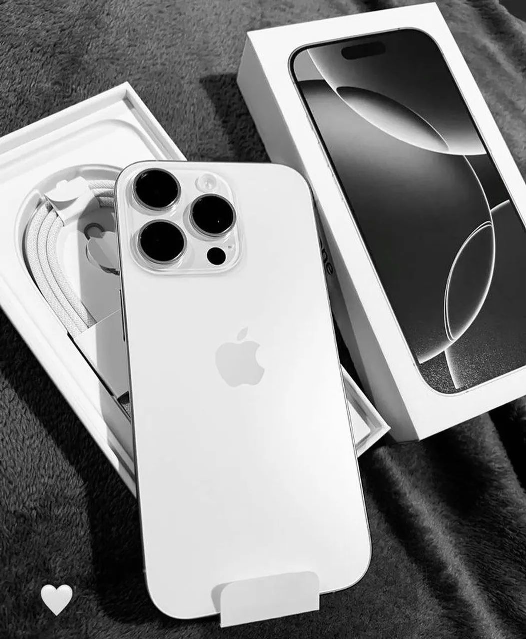 Iphone 15 pro max 256gb bateria 100% nada trocado