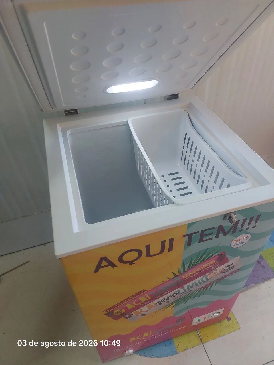 FREEZER 100 LITROS NOVO  - Foto 5