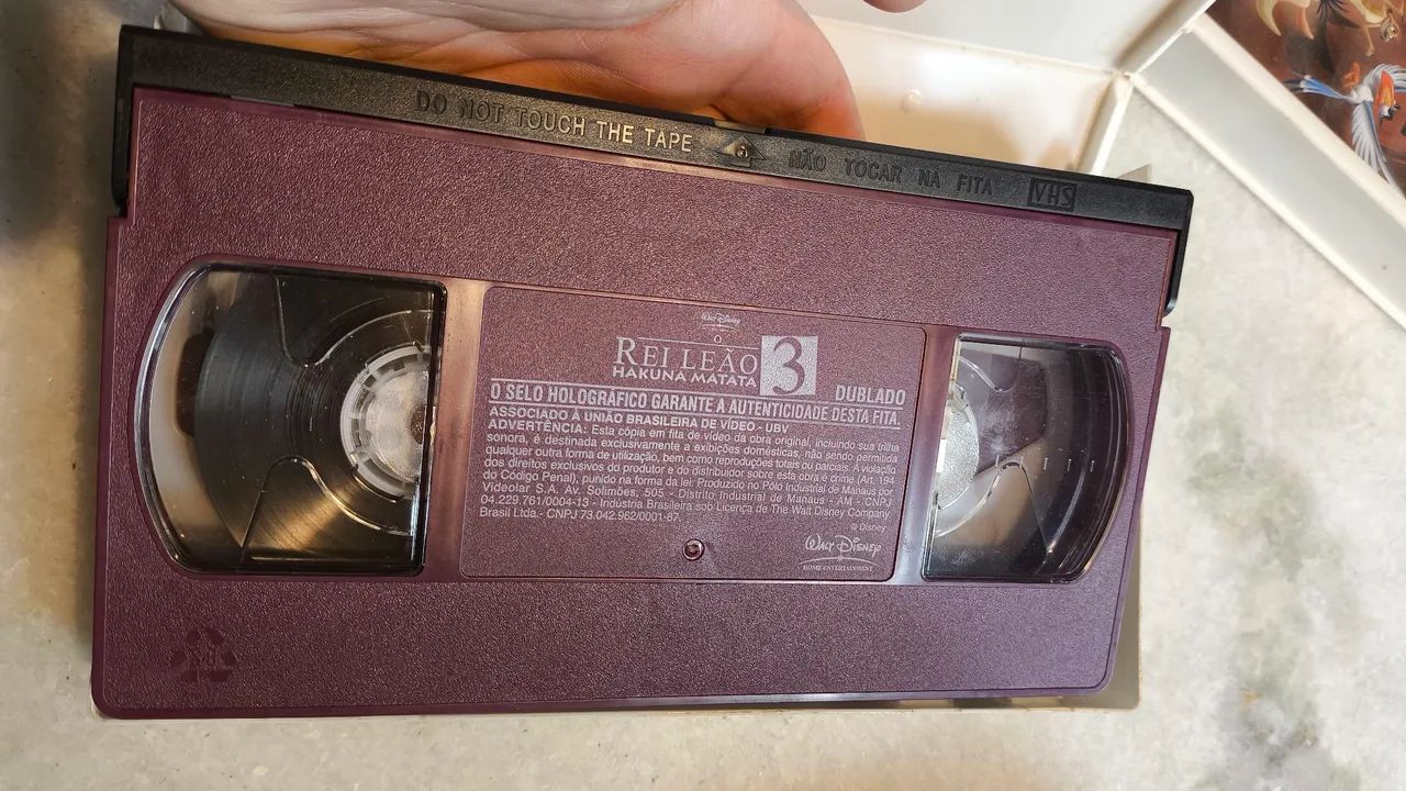 Fita VHS O Rei Leão 3 - Hakuna Matata - DVD, Blu-Ray e Vídeo