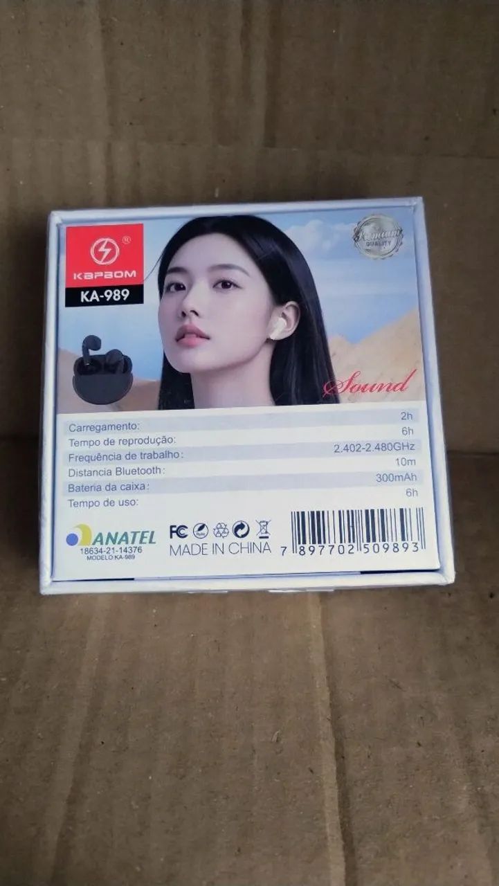 Fone bluetooth Kapbom KA-989 - Foto 5