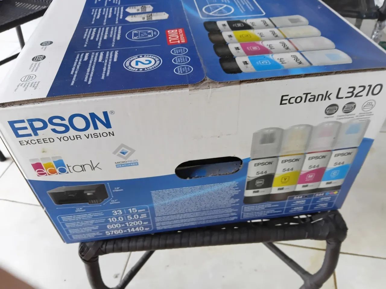 Impressora Epson nova EcoTank L3210 - Foto 3