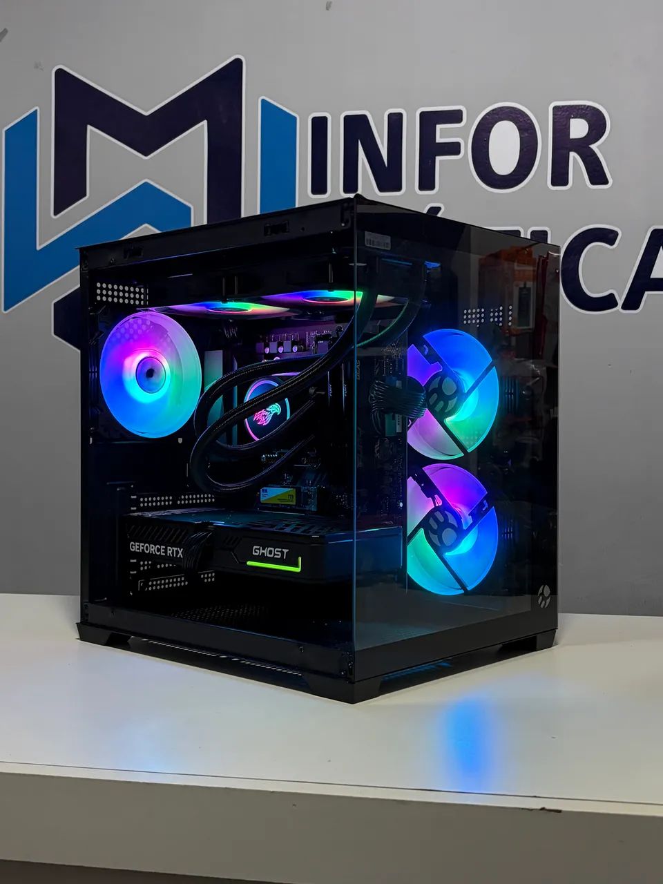 PC Gamer Ryzen 7 5700X / 32GB / RTX 5060 8GB Ghost - Foto 3