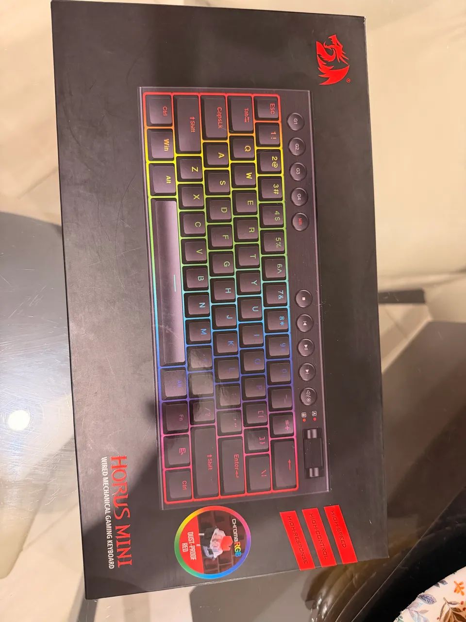 Teclado mecânico na caixa  - Foto 3
