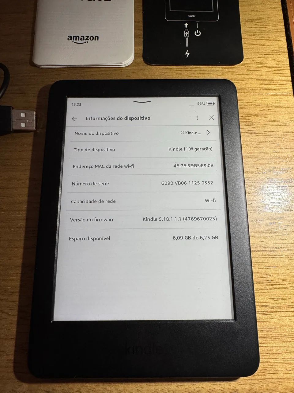 KINDLE 10ª GERAÇÃO (pouquíssimo usado!) - Foto 2
