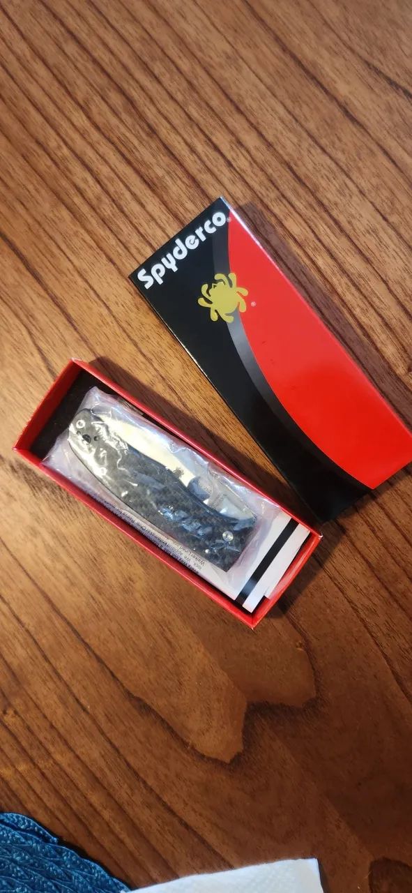 Canivete Spyderco Bodacious carbon - Foto 5