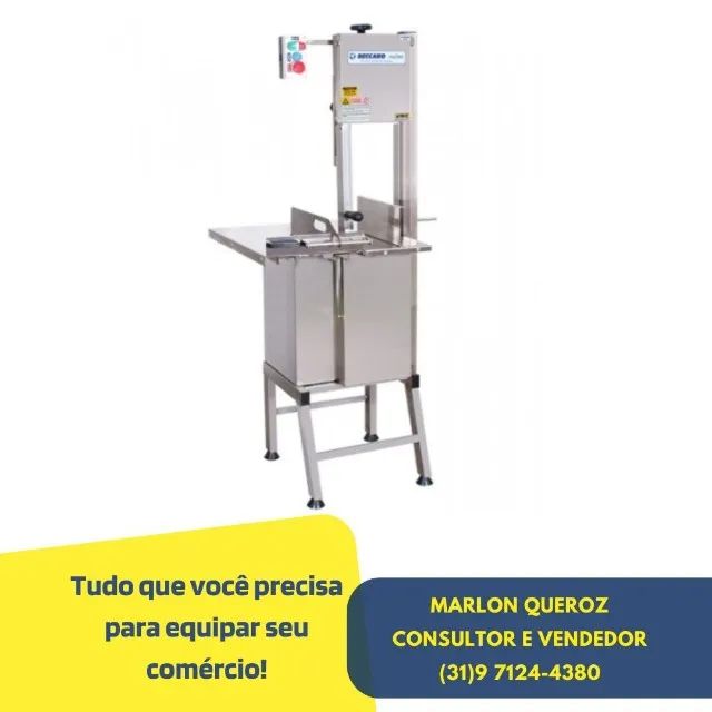 Serra Fita com Suporte Beccaro Inox