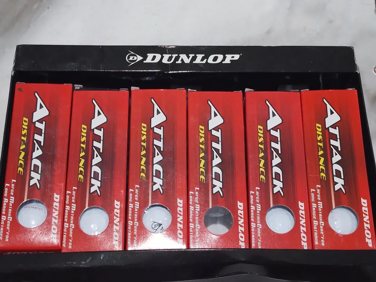 Bolas de golfe Attack distance Dunlop - Foto 2