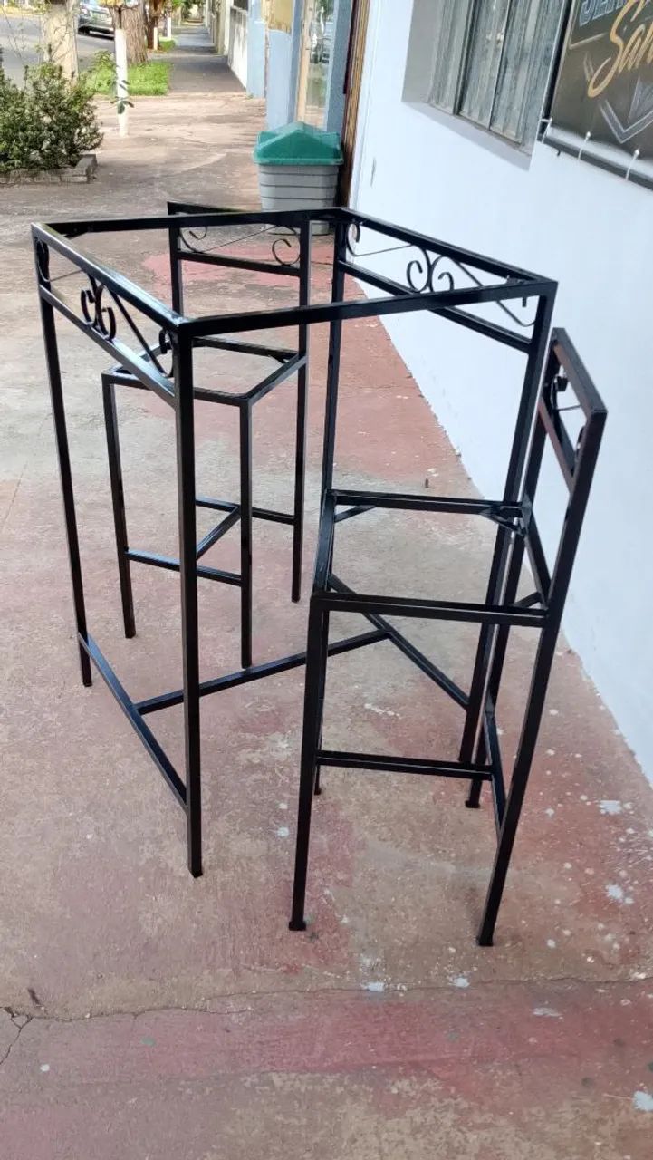 Mesa bistrô com duas banquetas ,  - Foto 5