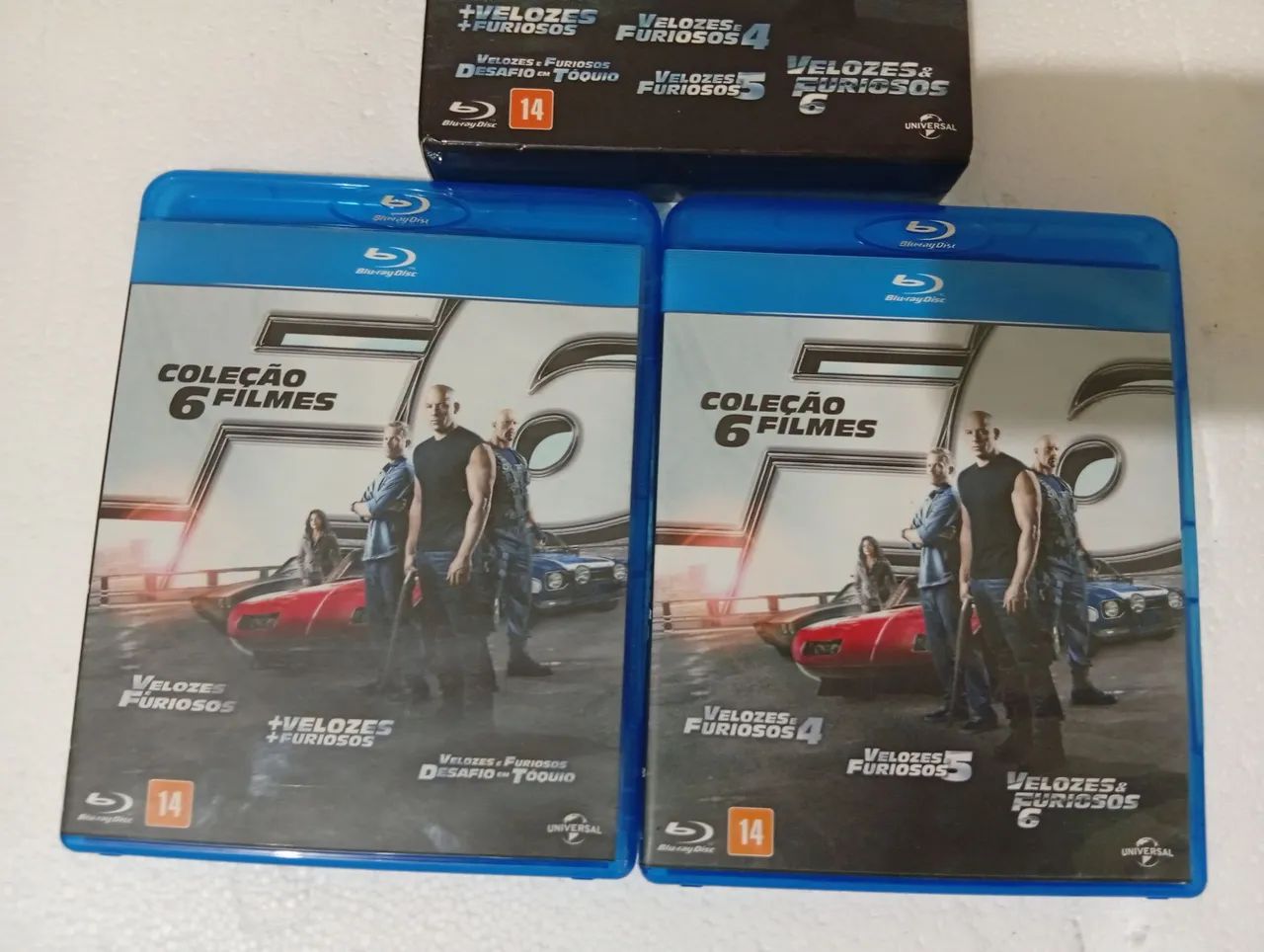 Velozes e furiosos box 6 dvd blu-ray  - Foto 2