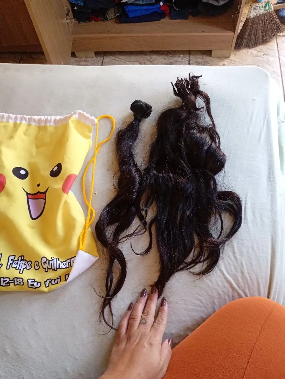 Cabelo brasileiro  65 cm - Foto 3