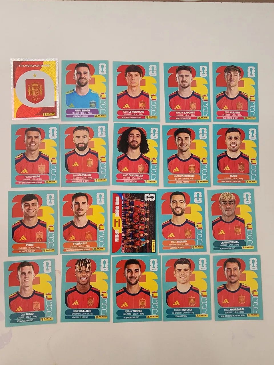 Figurinhas da copa 2026