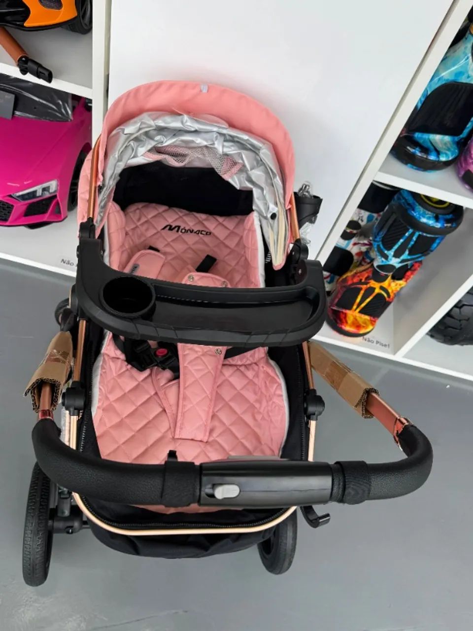 Carrinho de Bebê. Modelo Europeu - Foto 3