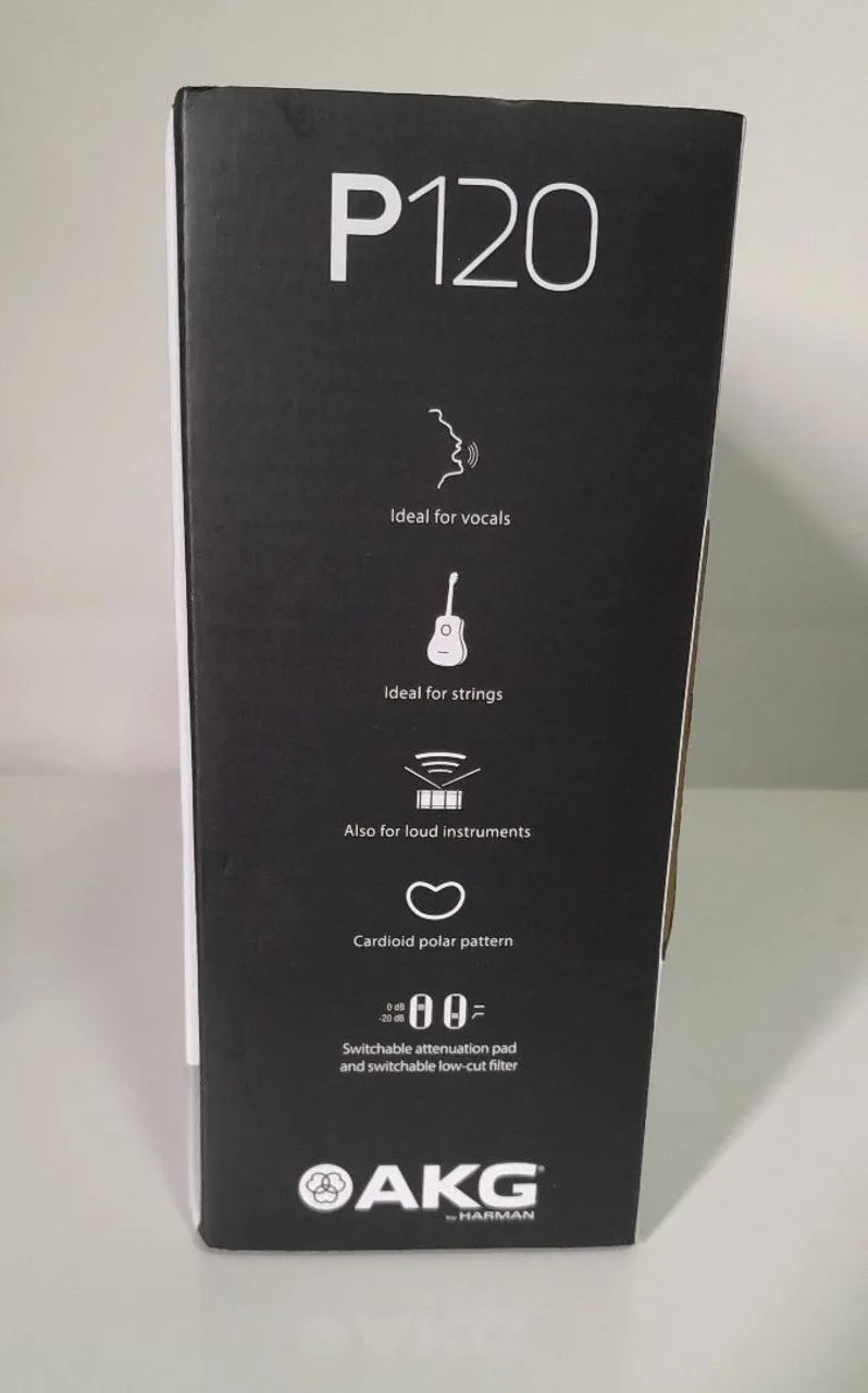 Microfone Condensador AKG P120  - Foto 3