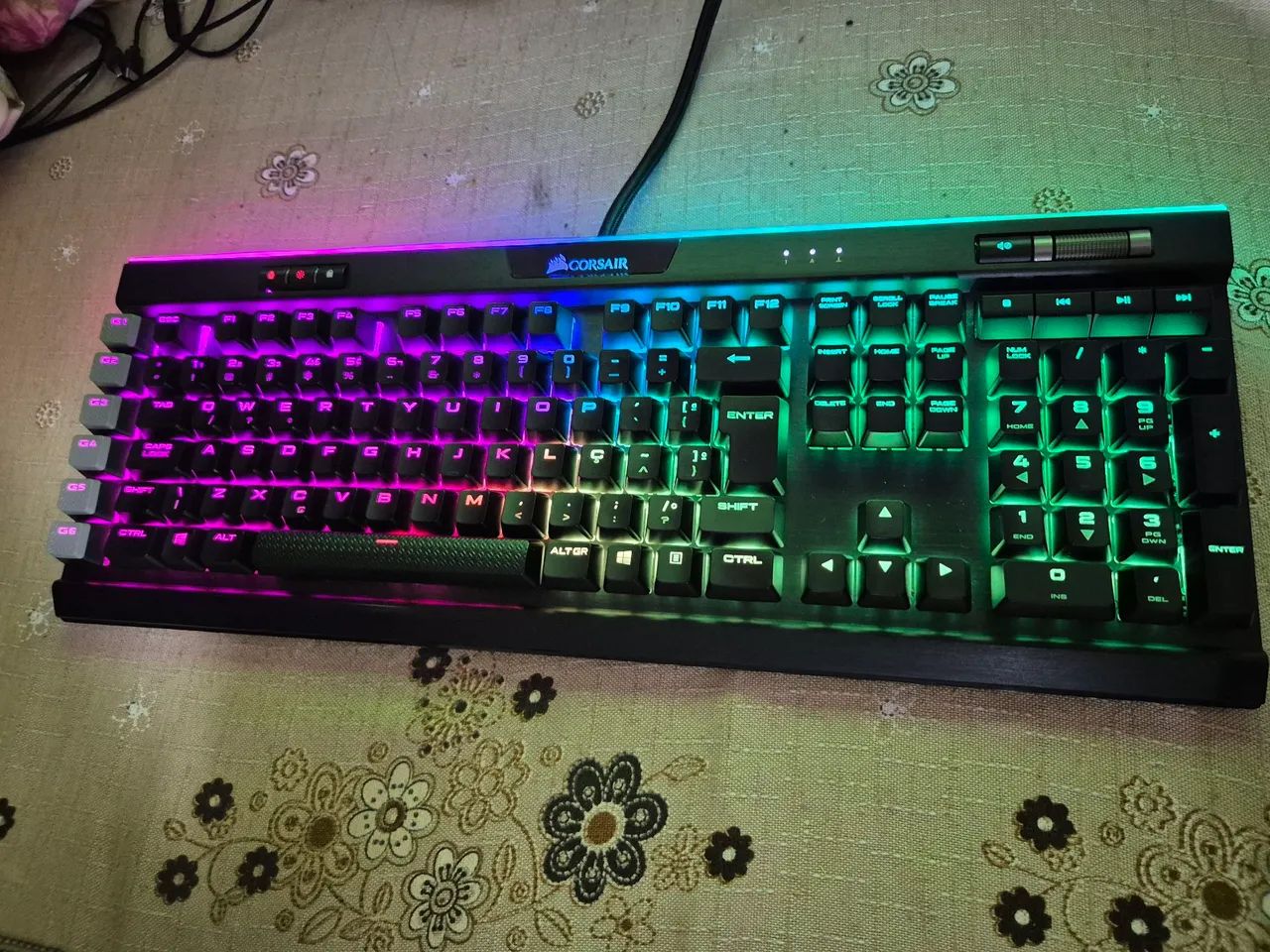 Teclado corsário k95 platinum - Foto 3