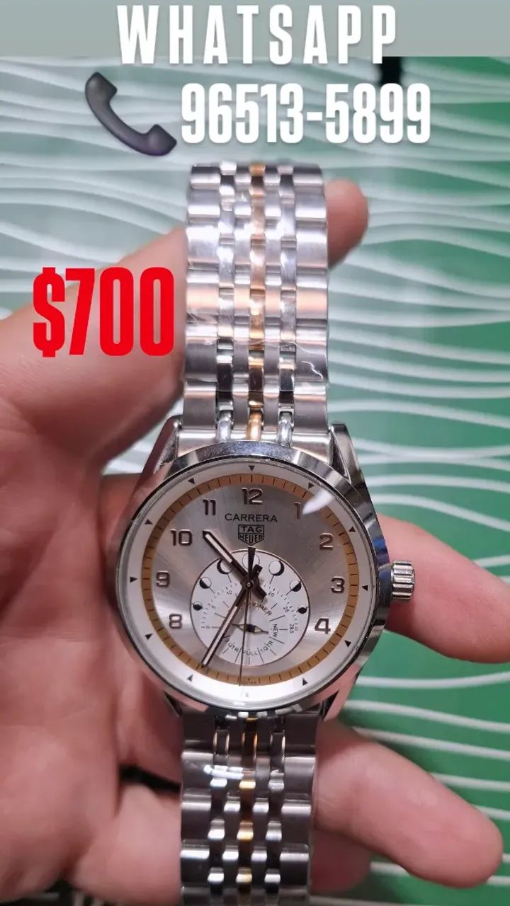 Relógio TAG HEUER CARRERA ASTRONOMER MISTO AUTOMÁTICO 