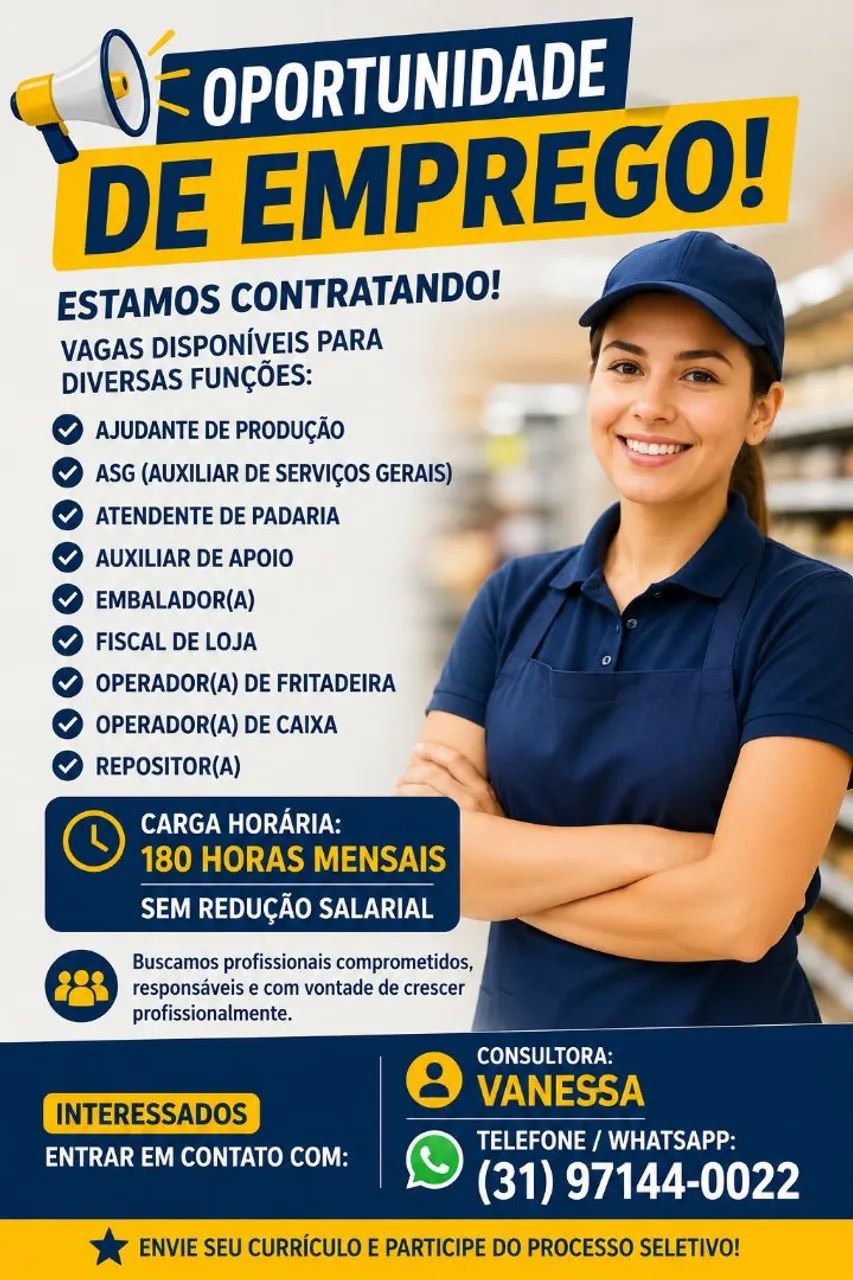 Vagas de emprego 