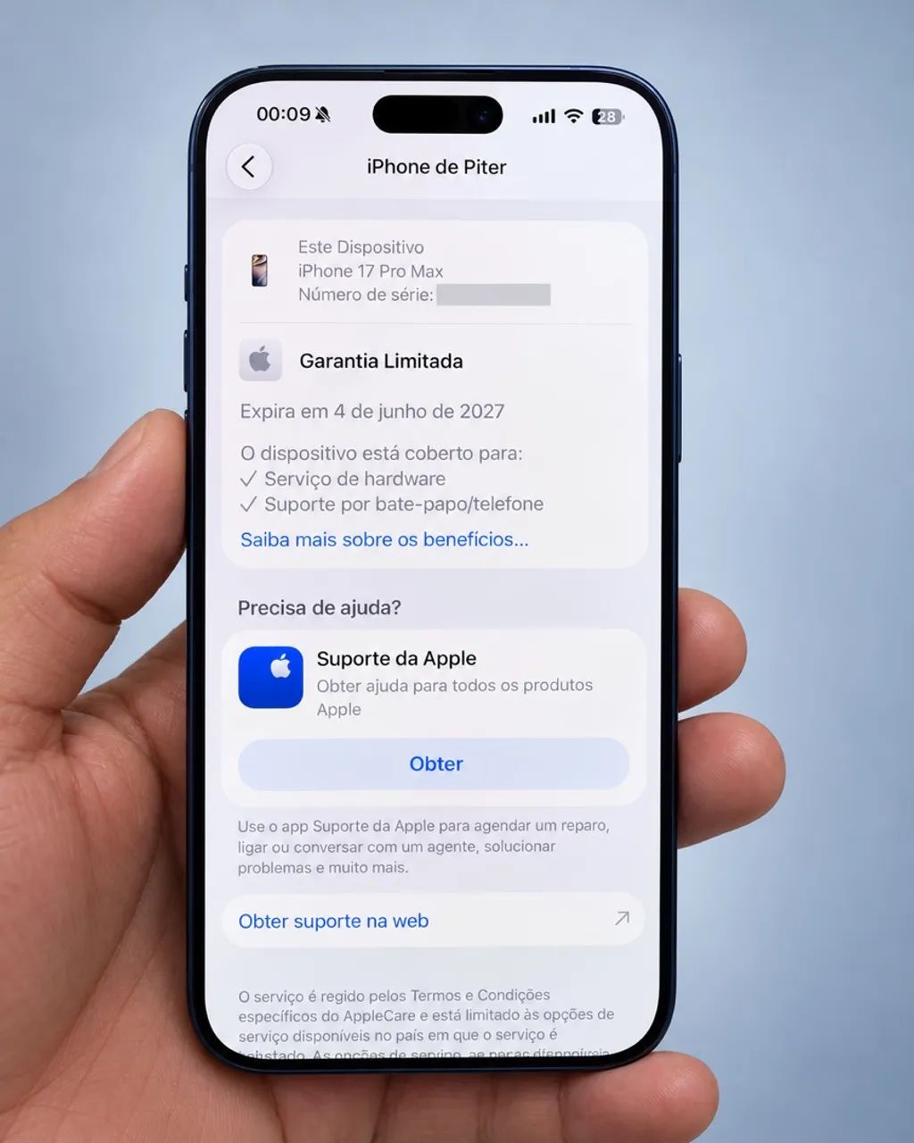 iPhone 17 pro max 256 GB azul  - Foto 5