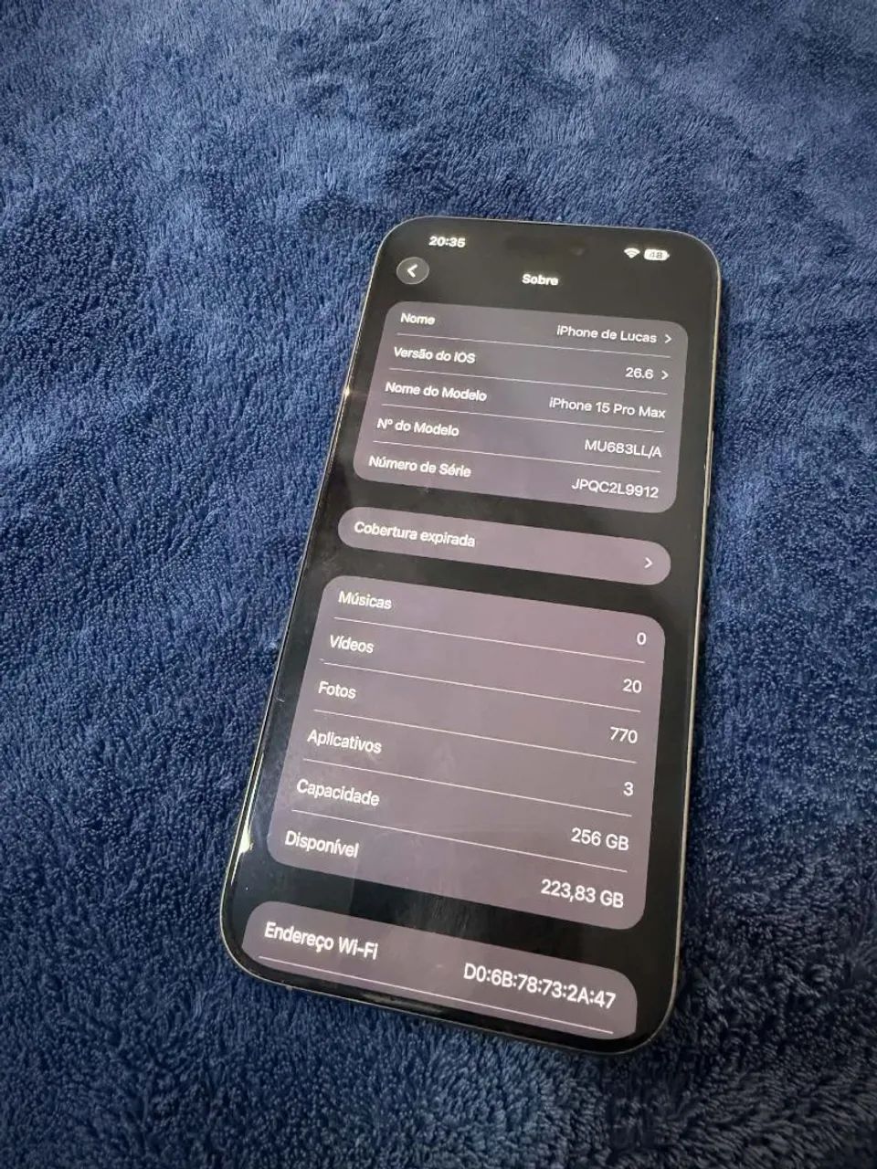 Iphone 15 pro max - 256 GB - Bem conservado  - Foto 5