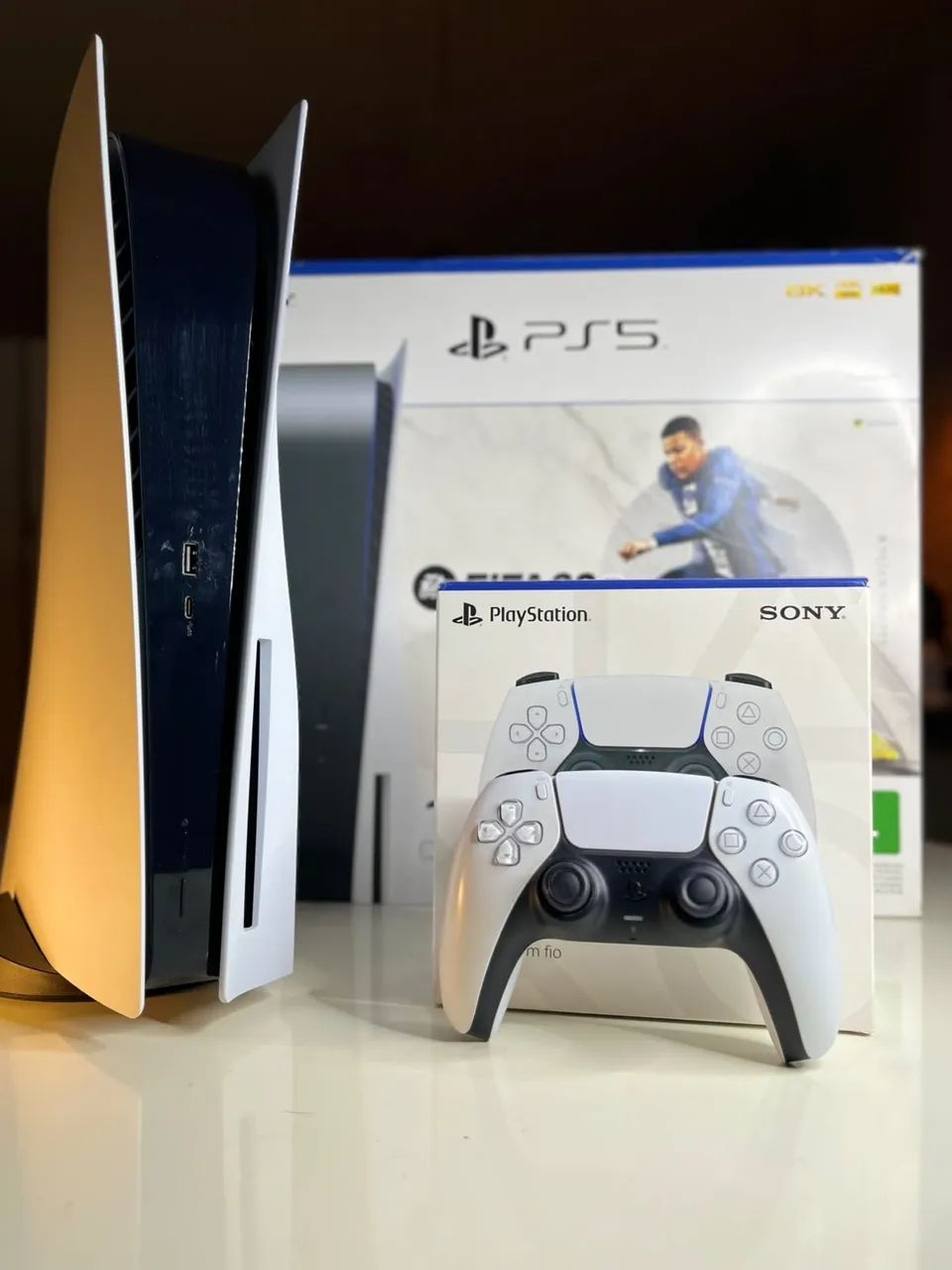 PS5 Fat com leitor + controle original - Foto 2