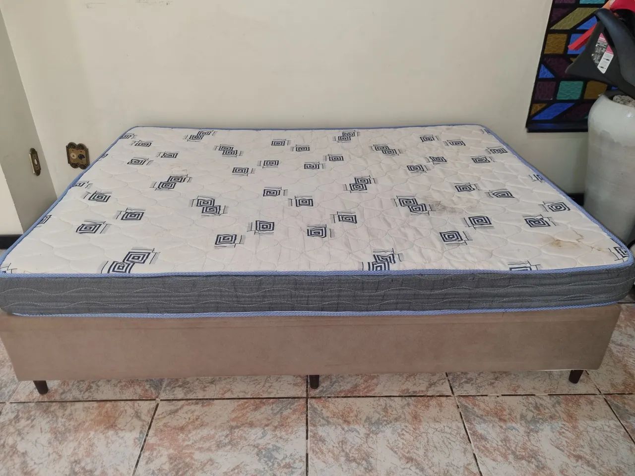 Box + Colchão Casal Oortobom