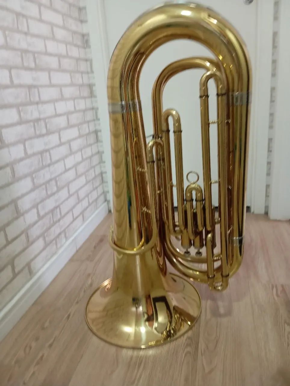 Tuba 3/4 perfeito estado  - Foto 2
