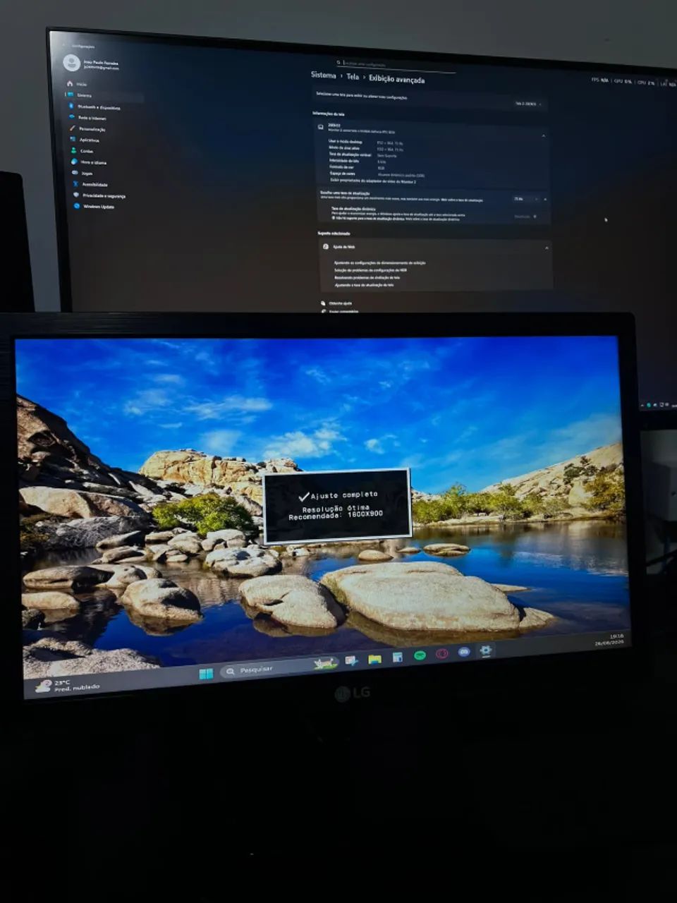 MONITOR LG 20" 75Hz - Foto 4