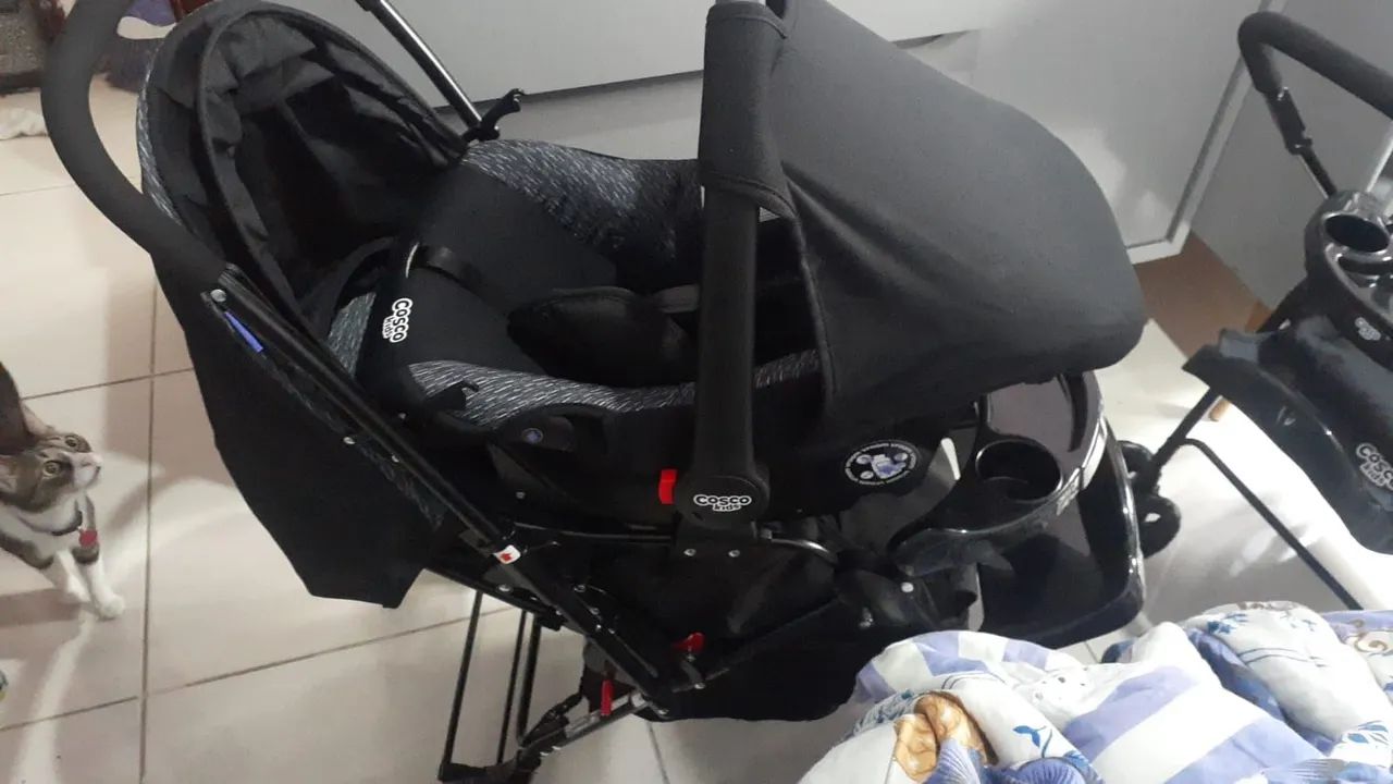 Carrinho de bebê + bebê conforto  - Foto 3