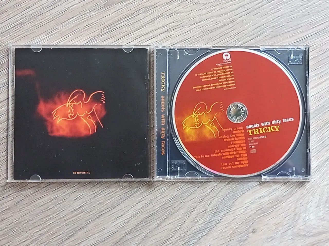 Cd Tricky - Angels with Dirty Faces (1998) original - CDs, DVDs