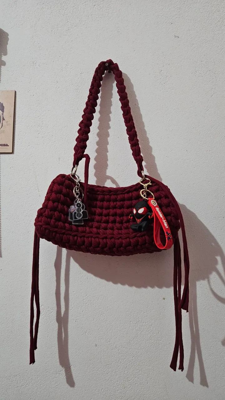 2 bolsas de crochê  - Foto 3