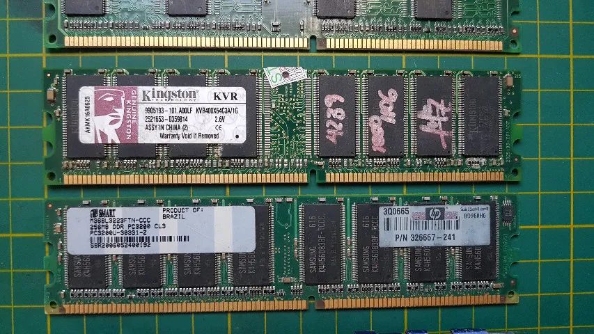 Memórias RAM diversas SDRAM DIMM DDR1 - Foto 5