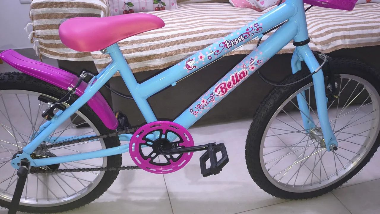 Bicicleta Infantil Rossi Bella Aro 20 Nova - Foto 5
