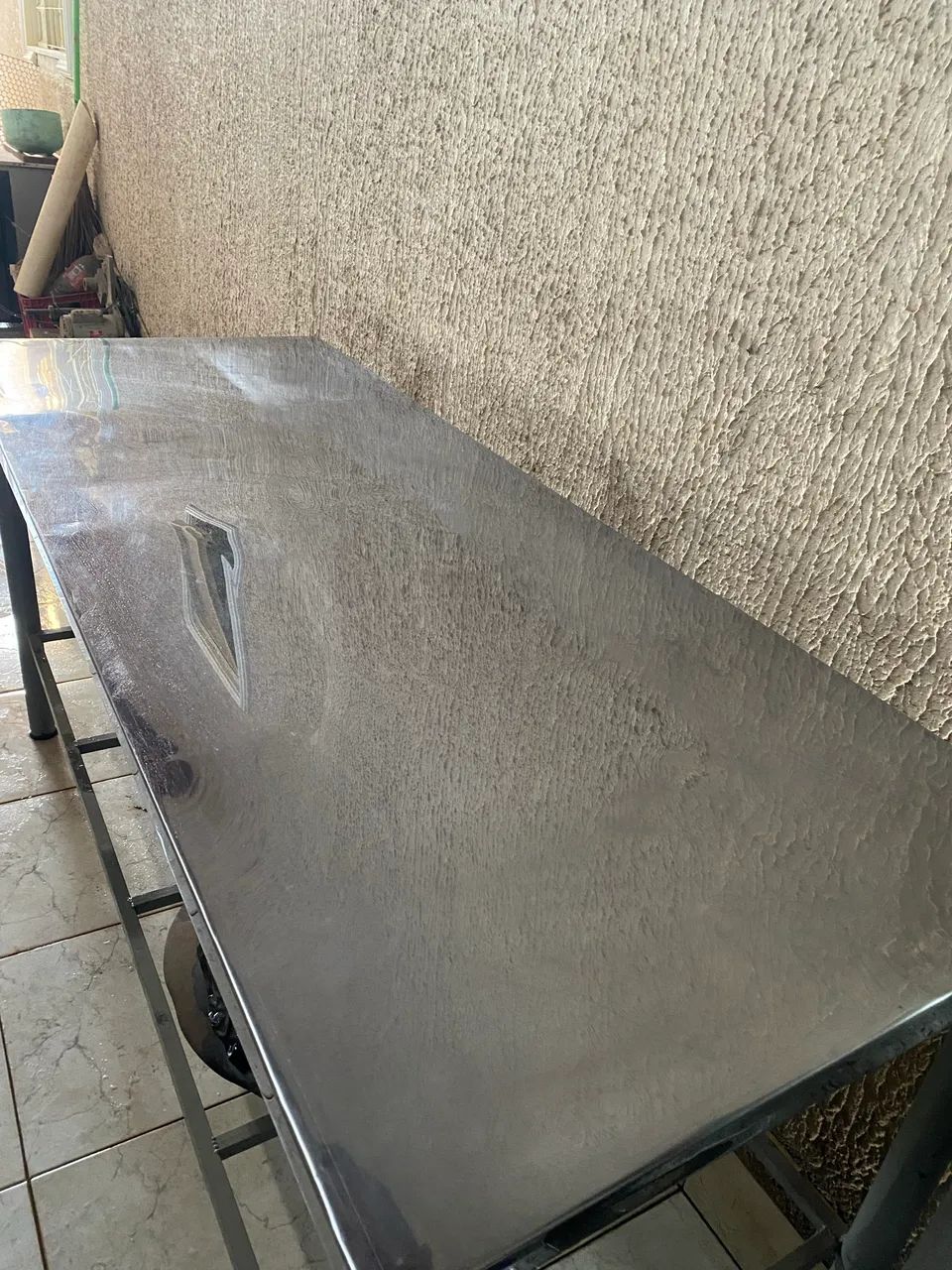 Mesa Industrial de Inox 180x70cm  - Foto 2