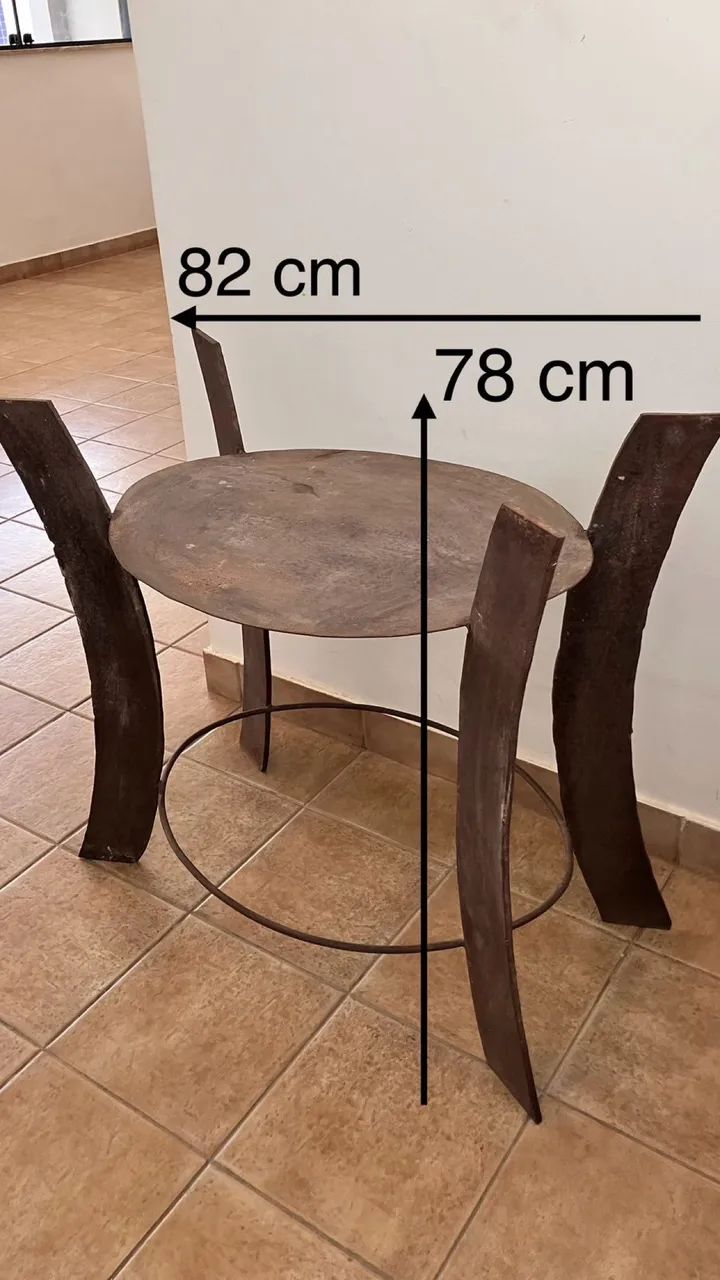 Suporte de Mesa em Aço