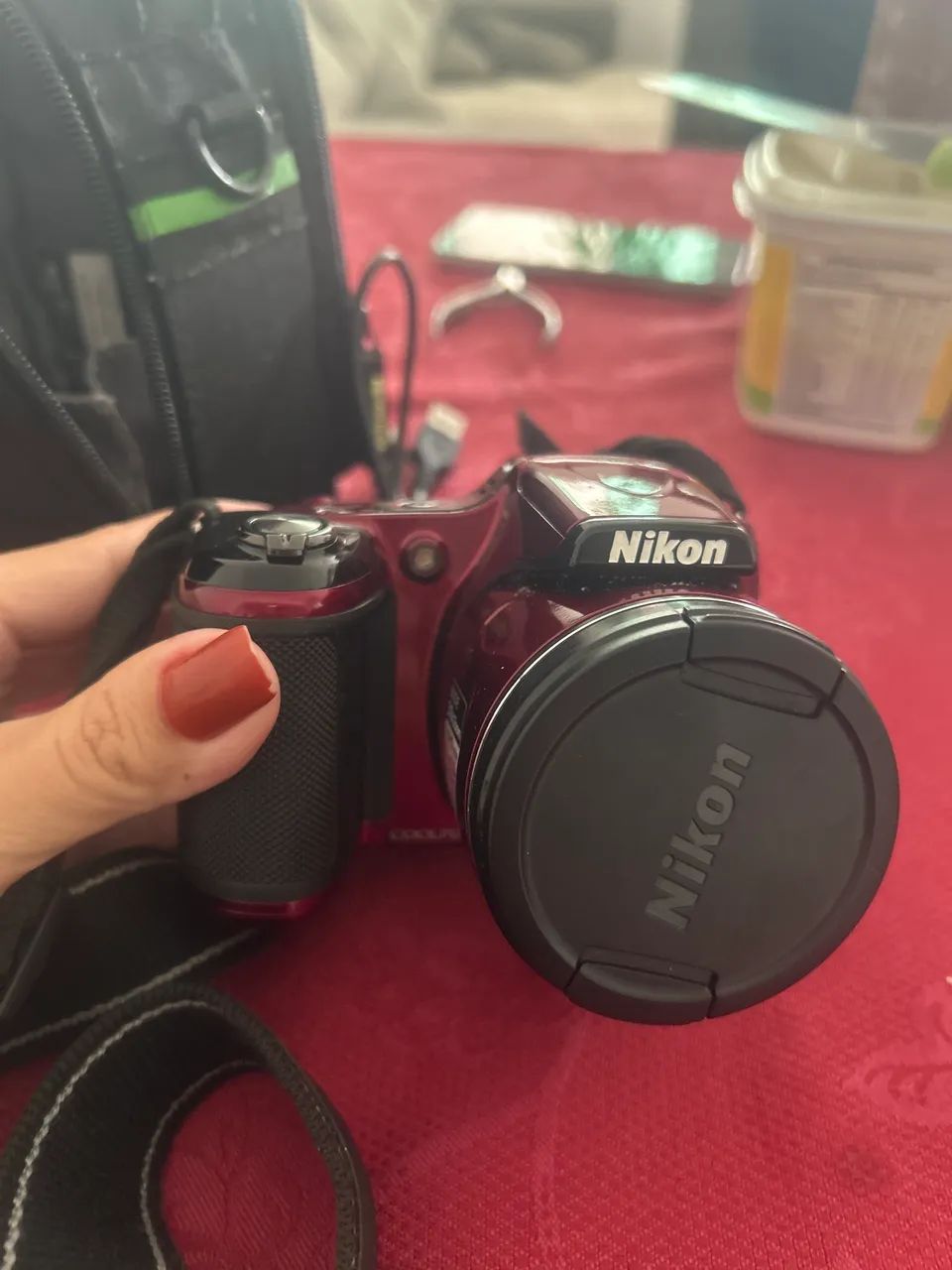 Camera nikon excelente a pilha  - Foto 2