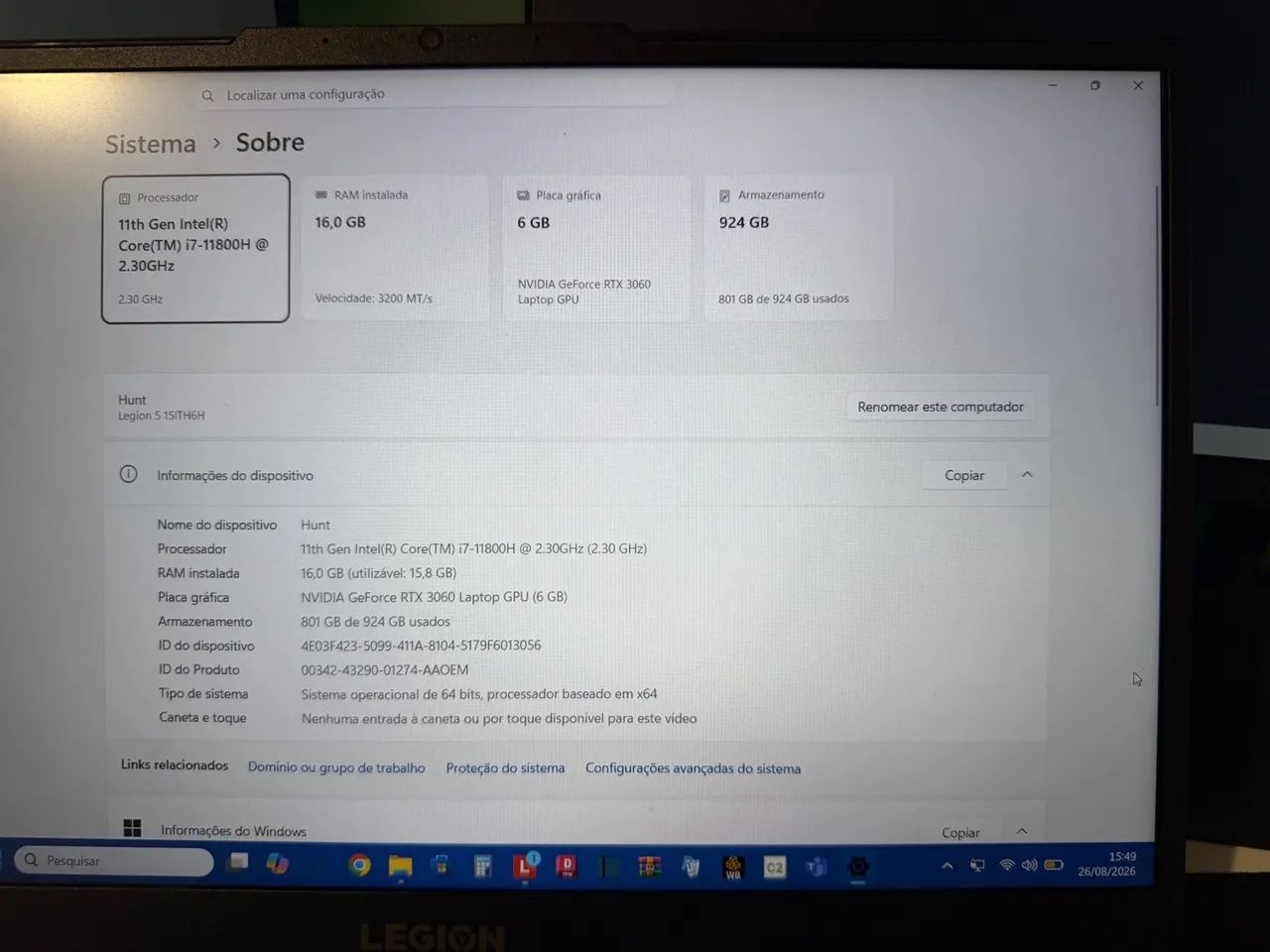 Notebook Lenovo I5  - Foto 4