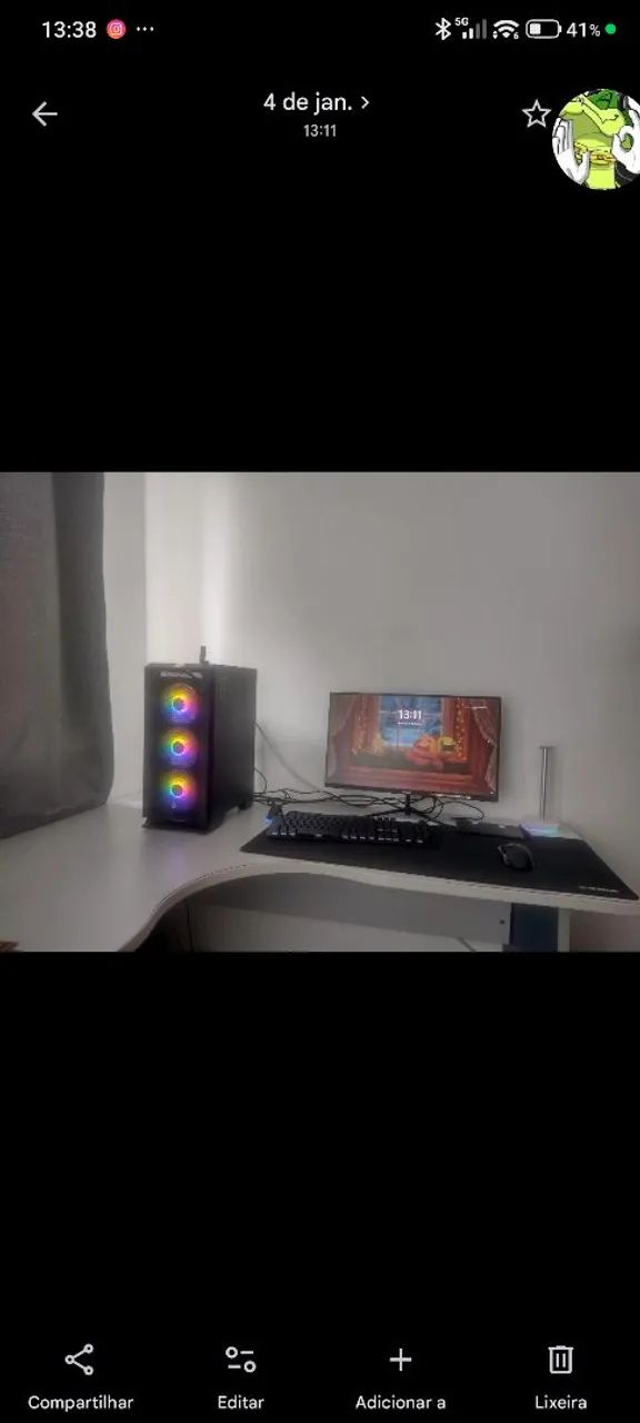 Mesa em L