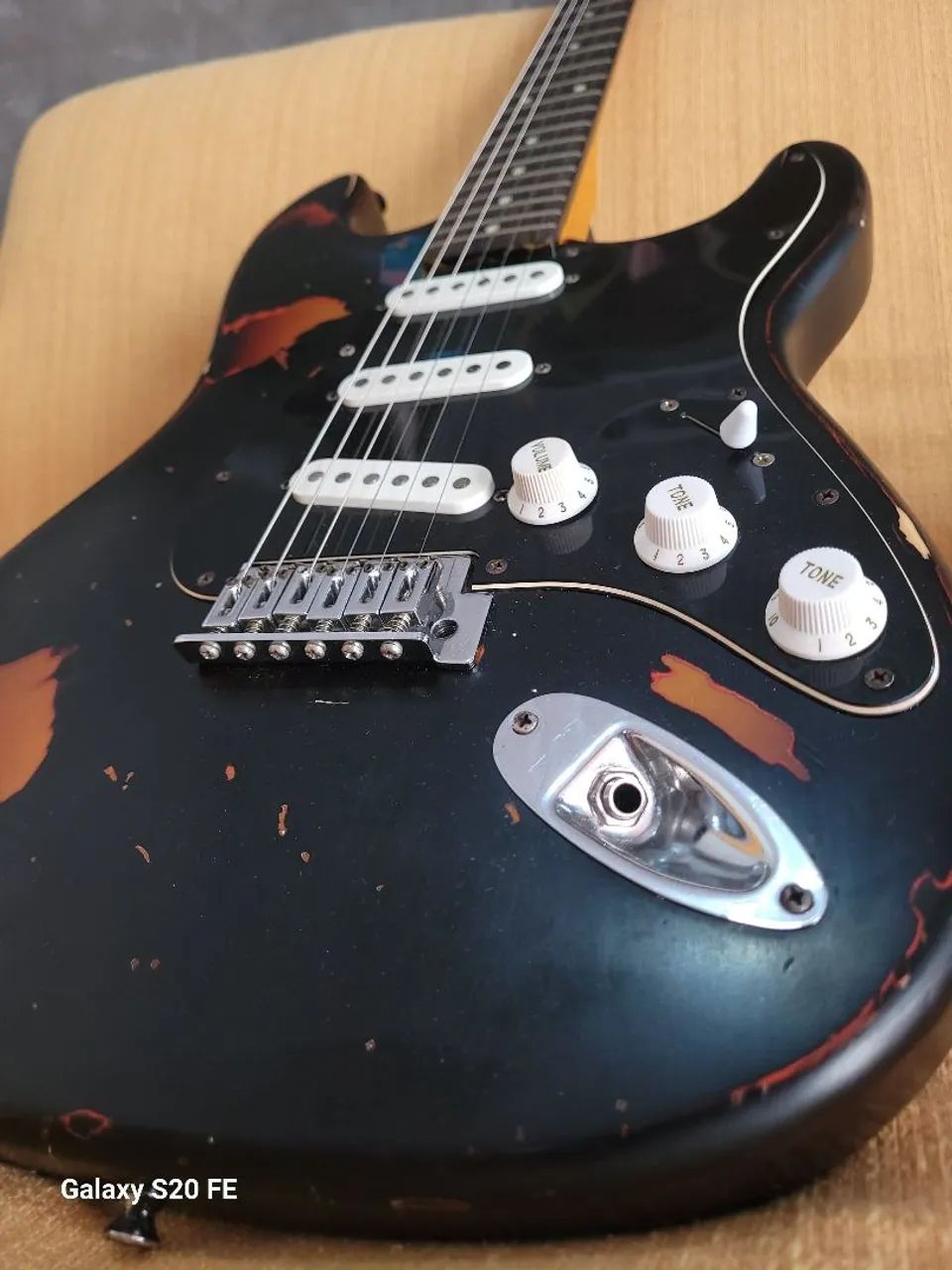 Guitarra Jay Turser Relicada - Foto 4