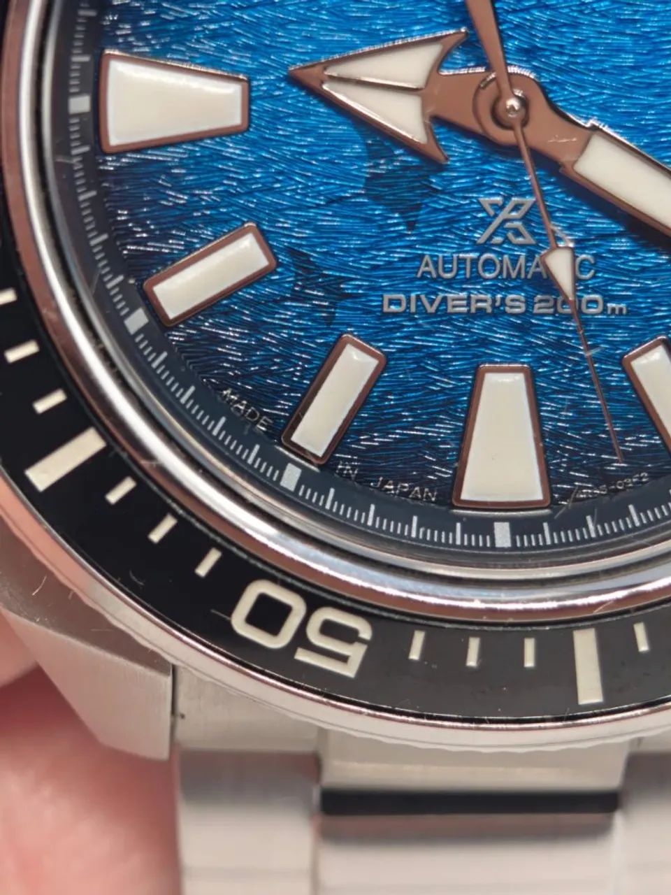 RELOGIO SEIKO SAMURAI MANTA RAY - Foto 2