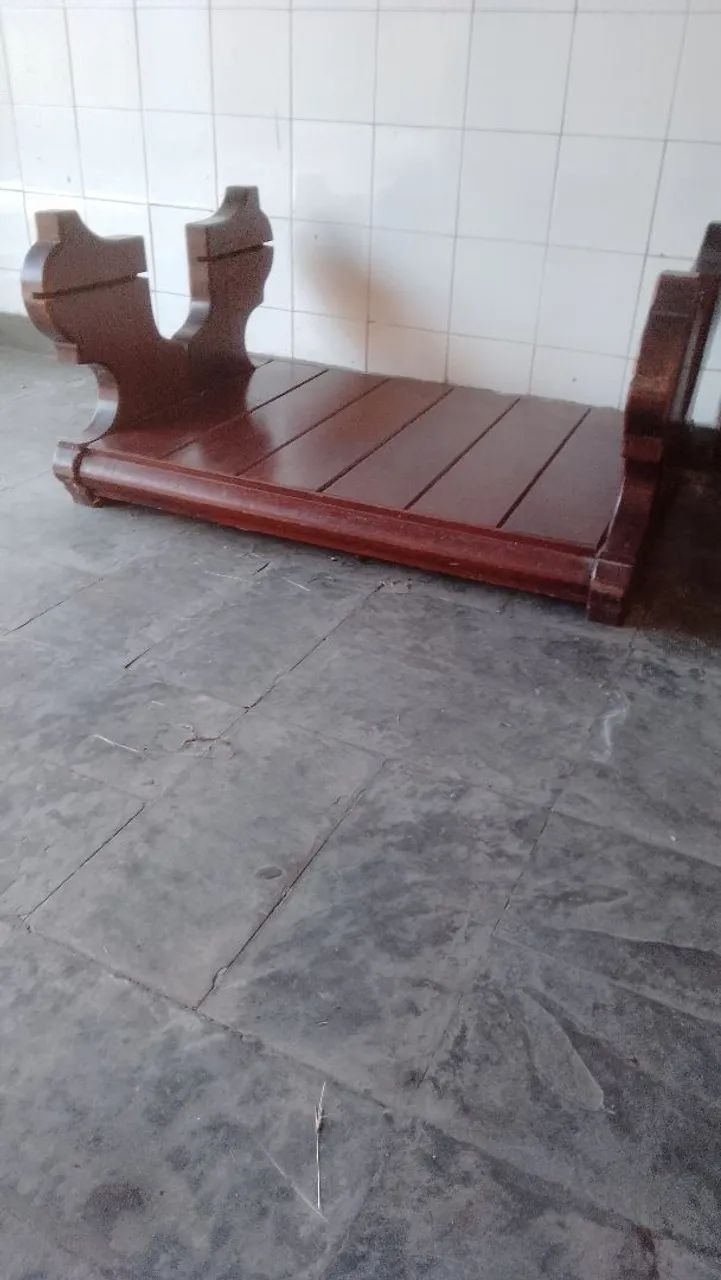 Mesa de Centro Madeira Maciça Robusta  - Foto 5