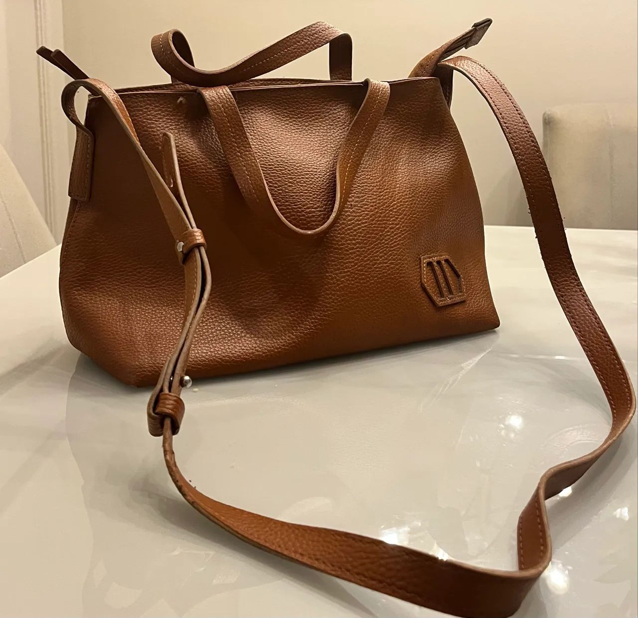 Bolsa Arezzo cor Caramelo